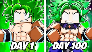 I Played Minecraft Dragon Block C As GOD BROLY For 100 DAYS… This Is What Happened