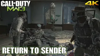 Call of Duty Modern Warfare 3 'Return to Sender' Walkthrough (4K)