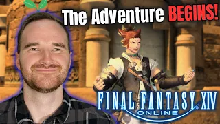 Wow Veteran's FIRST STEPS in FFXIV - Final Fantasy 14 - FIRST PLAYTHROUGH