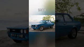 Evolution of Toyota Cars (1934~2022) #shorts