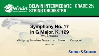 Symphony No. 17 in G Major arr. Steven J. Campbell - Score & Sound