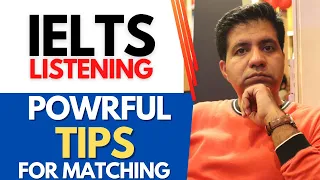 IELTS LISTENING - Powerful TIPS For Matching By Asad Yaqub