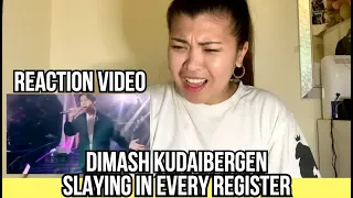 DIMASH KUDAIBERGEN - SLAYING in EVERY REGISTER || REACTION VIDEO