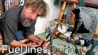 Fuel lines done! - Boat Life - Living aboard a wooden boat - Travels With Geordie #168