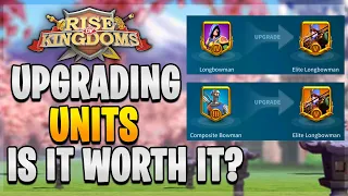 Rise of kingdoms Upgrade Troops or train New