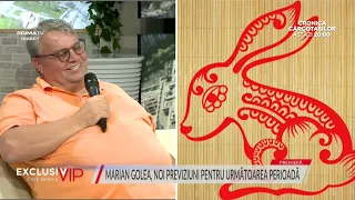 Marian Golea, noi previziuni pentru următoarea perioadă. Ce spune despre Florin Piersic