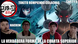 LOCURAS DE DOS CAPITULOS DE KIMETSU!! KIMETSU NO YAIBA CAP 7 Y 8 HAICREW