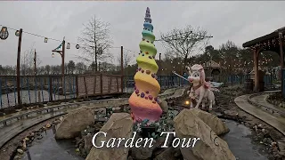 Garden Tour Onride 2024 | Neuheit 2023 Toverland  | Onride 2024 | 🎡4K/UHD