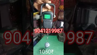 PRICE OF SPECIAL domestic ELECTRIC digital  HANGING WEIGHT SCALE 50KG LUGGAGE.SEE WORKING.