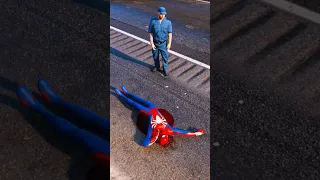 SPIDER MAN DUPLICATE CAME TO HIS HOUSE 05 😂😂🤣😍 #shorts #shortsfeed #shortvideo #gta5