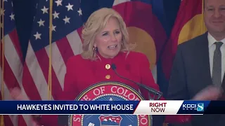 Jill Biden wants champions LSU — and runners-up Iowa — at White House