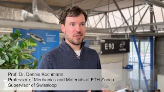 Innovationspark Zürich: Prof. Dr. Dennis Kochmann - Swissloop