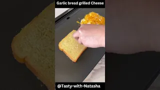 Garlic bread grilled cheese