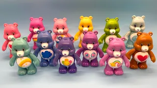 2016 CARE BEARS Just Play Collector Set 3” Poseable Figures #carebears #toys #toyreview