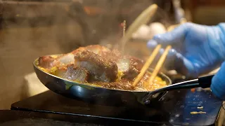 [Kobe, Japan] 200 servings of pork cutlet bowl a day! Customers throng to the restaurant!