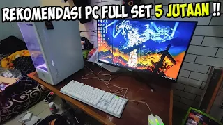 5 million full set AMD gaming PC assembled with 24 inch monitor