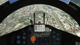 T-45 Goshawk: display in Sion, Switzerland. Microsoft Flight Simulator