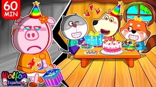 Bebé, No te siente solo en la fiesta de cumpleaños de Nancy! - Historias Divertidas Para Niños