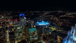 Charlotte Night High Altitude Hyperlapse - 15FEB24