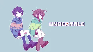 Two Humans || UNDERTALE Chara and Frisk Speedpaint