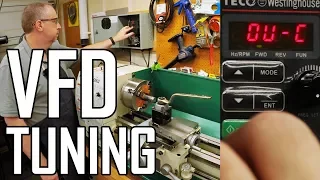 Lathe VFD Addendum: How to Tune Acceleration and Braking