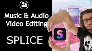 iPhone Video Editing - How to edit Music & Audio (in Splice)