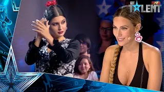 Esta bailaora de FLAMENCO te pondrá los PELOS DE PUNTA | Audiciones 7 | Got Talent España 2021