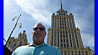 Американец в Москве, гостиница Raddison, Москва река, матрешки