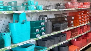 Shop With Me DOLLAR TREE Storage Bins and Organizational Items