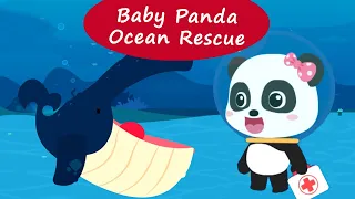 Baby Panda Ocean Rescue - Become a Doctor and Save All the Ocean Animals! | Babybus Games