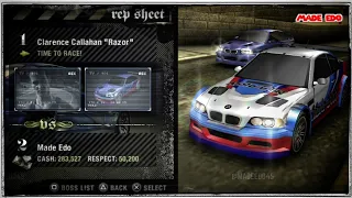 Need For Speed Most Wanted 5-1-0 | Blacklist #01 Clarence Callahan "Razor" | PPSSPP [1080P]