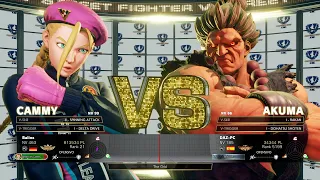 SFV Champion Edition 🔥 Baliox (CAMMY) Vs DAZ (AKUMA) 🔥 Online Match's 02-19-2023