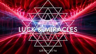Abundance, Miracles & Positive Transformation Energy - 528hz + 777hz Meditation Music Kaleidoscope