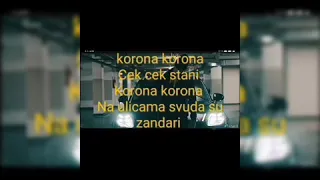 Baka prase korona (corona) (offical music video)-TEKST