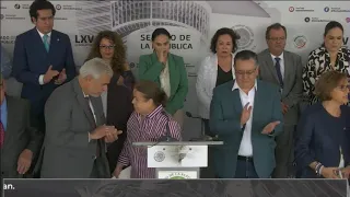 Conferencia de prensa del Grupo Parlamentario de Morena, del 23 de abril de 2024