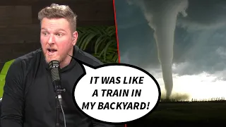 Pat McAfee's First Time Experiencing Tornado Weather