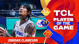 Jordan Clarkson (34 PTS) | TCL Player Of The Game | PHI vs CHN | FIBA Basketball World Cup 2023