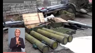 На Луганщині знайшли одну з найбільших від початку АТО схованок боєприпасів