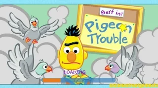 Sesame Street Bert in Pigeon Trouble House Organizing Game Online