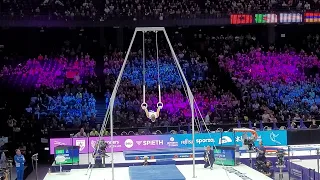 Eleftherios Petrounias🇬🇷 - Rings Final🥈 - 2023 World Championship Antwerp - Score 15.066