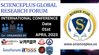 SCIENCEPLUS INTERNATIONAL CONFERENCE | 01st April 2023