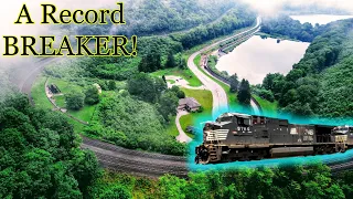 HOLY CRAP! - Record Breaker At HORSESHOE CURVE / Unbelievable Catch