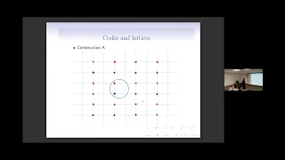 Anatoly Dymarsky: Classical and quantum codes, 2d CFTs and holography