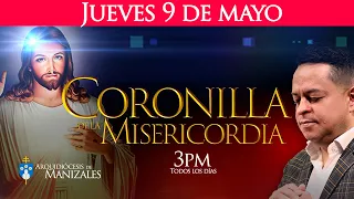 Coronilla de la Divina Misericordia de hoy jueves 9 de mayo y Hora Santa. P. Hugo Armando Gálvez.