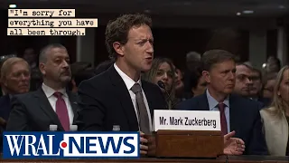 Meta, TikTok, & other social media CEOs testify in HEATED Senate hearing on child exploitation