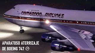 La Distracción que Acabó con un Jumbo Boeing 747 - Vuelo 070 de Cameroon Airlines