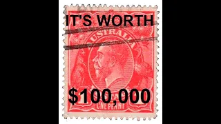 SUPER VALUABLE AUSTRALIAN STAMPS - #philately #stamps #money #stampcollecting