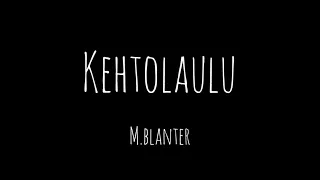 M. Blander - Kehtolaulu