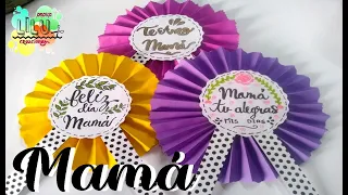 Feliz dia de las madres | decoración para mamá | rosetas para mamá