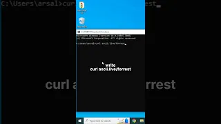 Man walking in cmd window | cmd tricks |cmd command tricks | cmd hacks | cmd commands in hindi #cmd